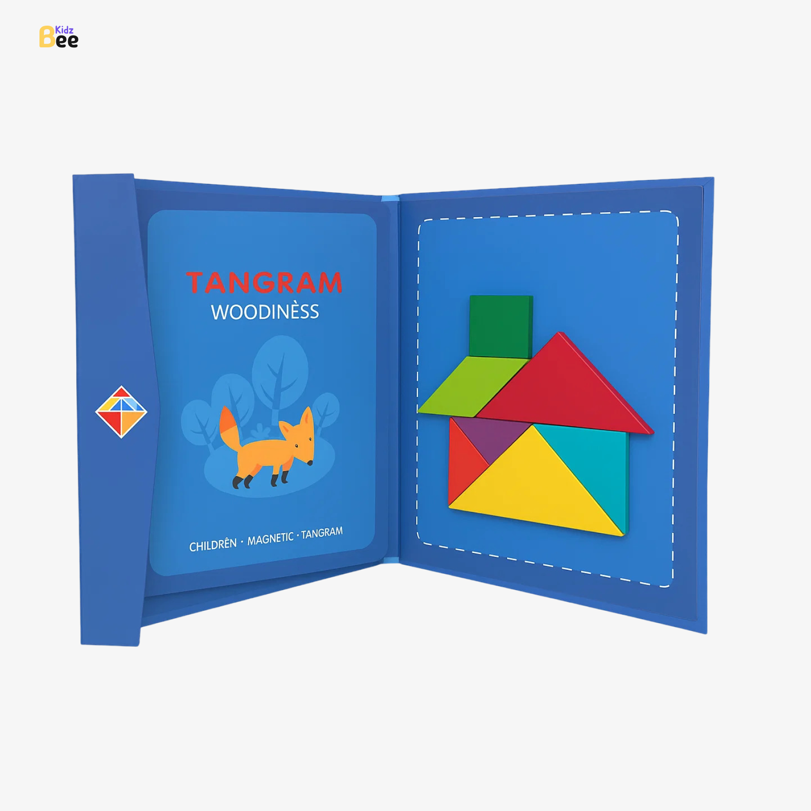 Magnetic Tangram Woodiness Puzzle