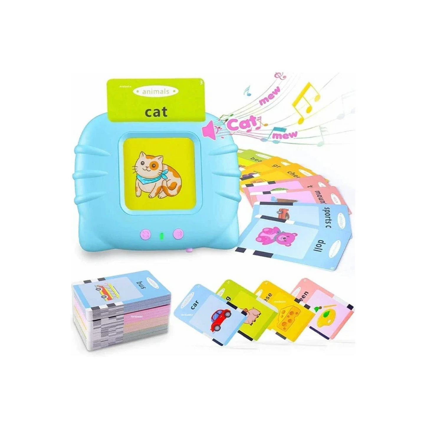 The Magic Lamps Talking Flash Card Reader Learning Toy For Kids (1 Year+)