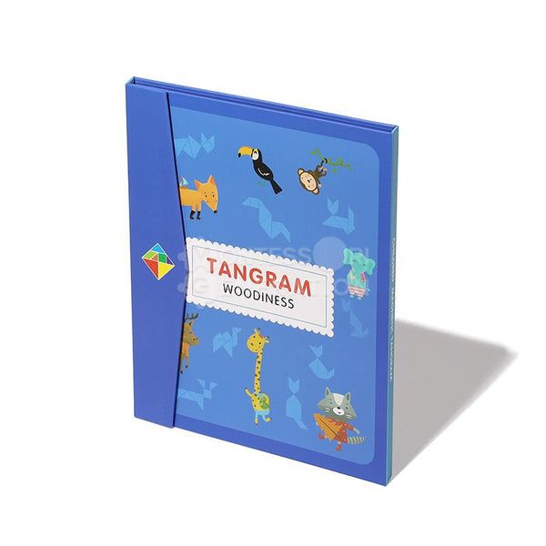 Magnetic Tangram Woodiness Puzzle