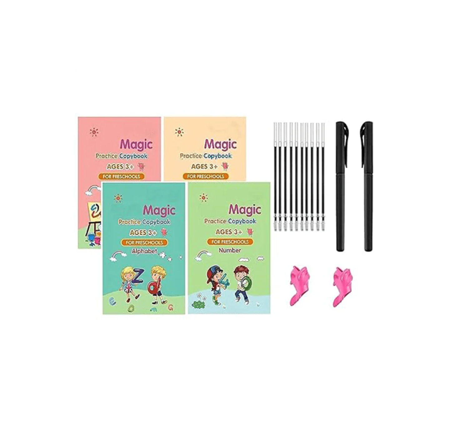 Baan Toys Sank Magic Practice Copybook-English (3 Years+)