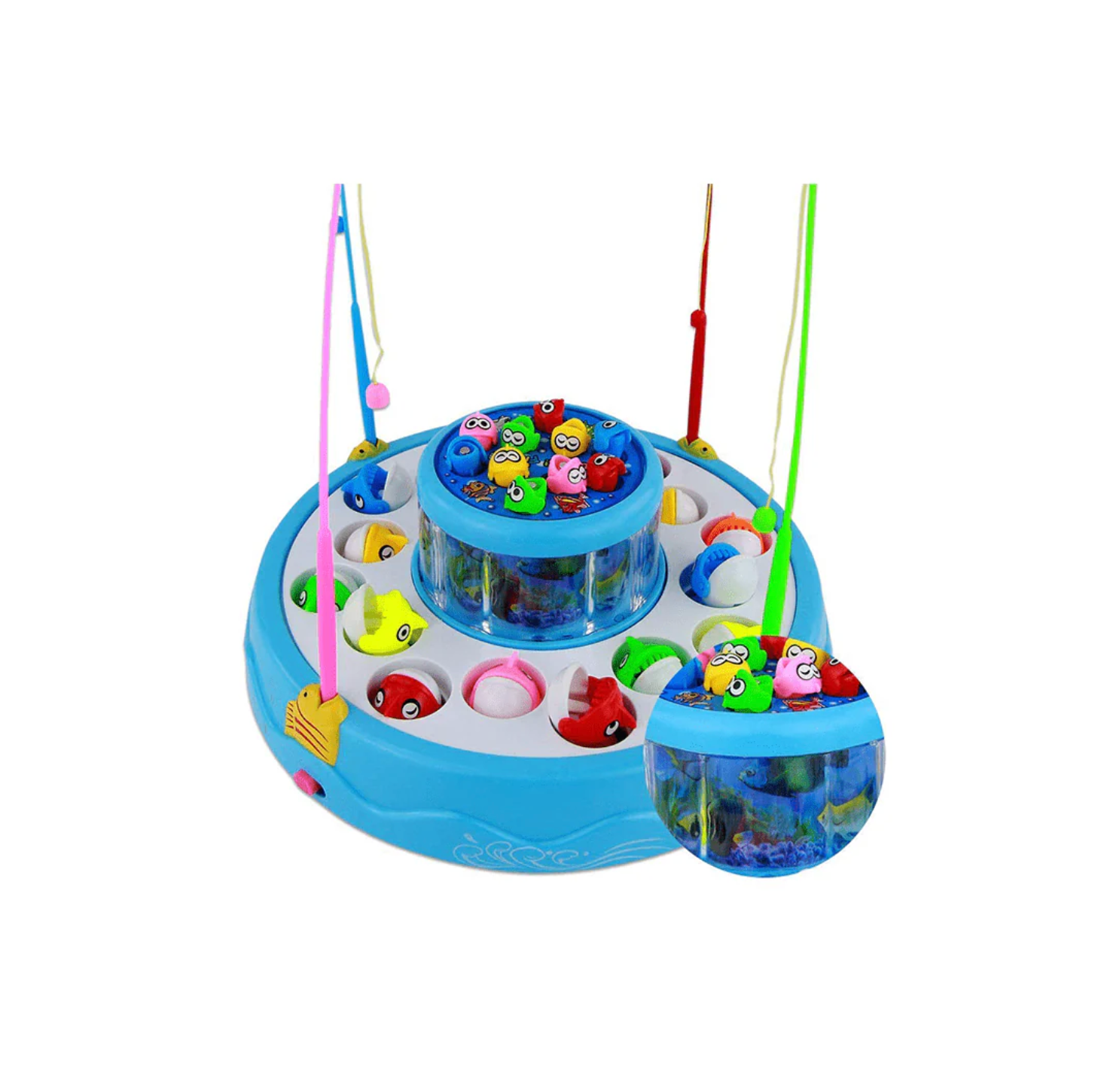 Fish Catching Toy Interactive Fishing Game with Lights & Music (3+)